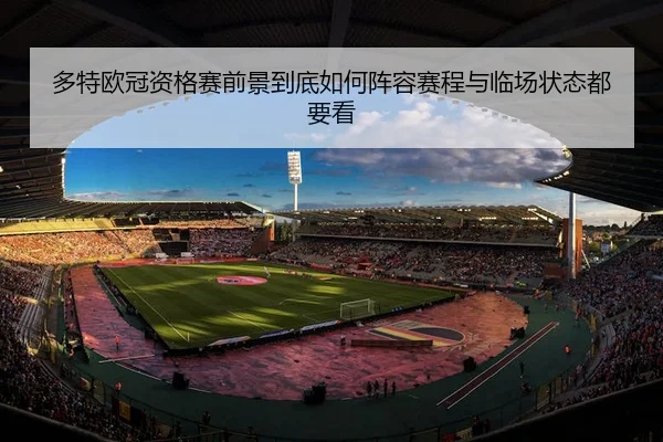 多特欧冠资格赛前景到底如何阵容赛程与临场状态都要看